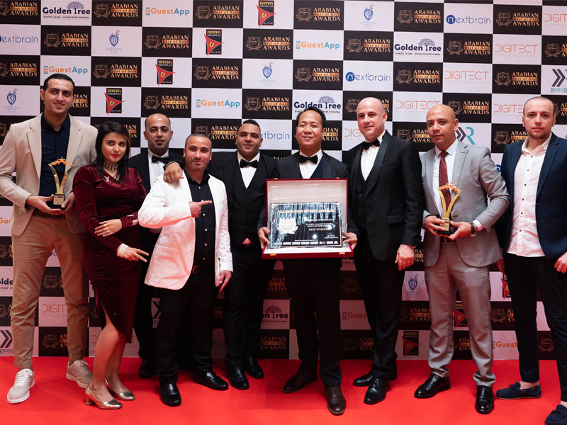 Medical technology leaders recognised on stage at the World Technology Awards